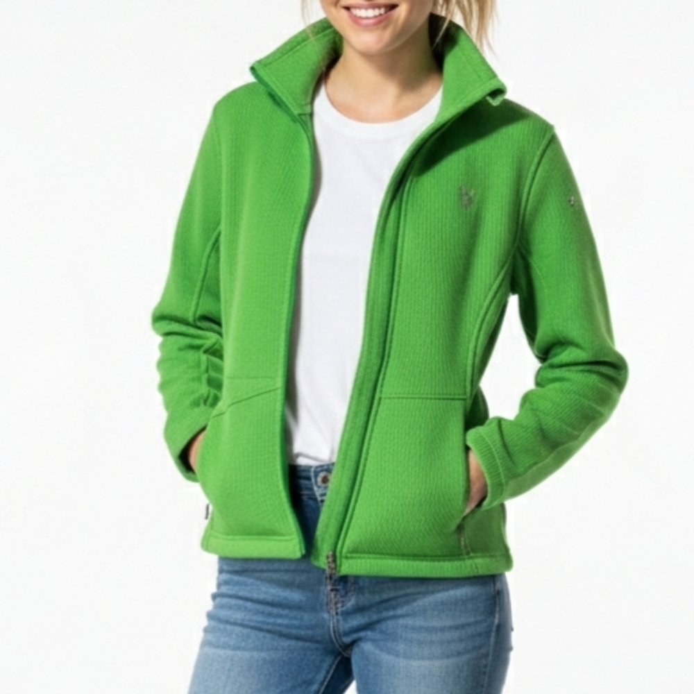 Spyder Green Knited Jacket